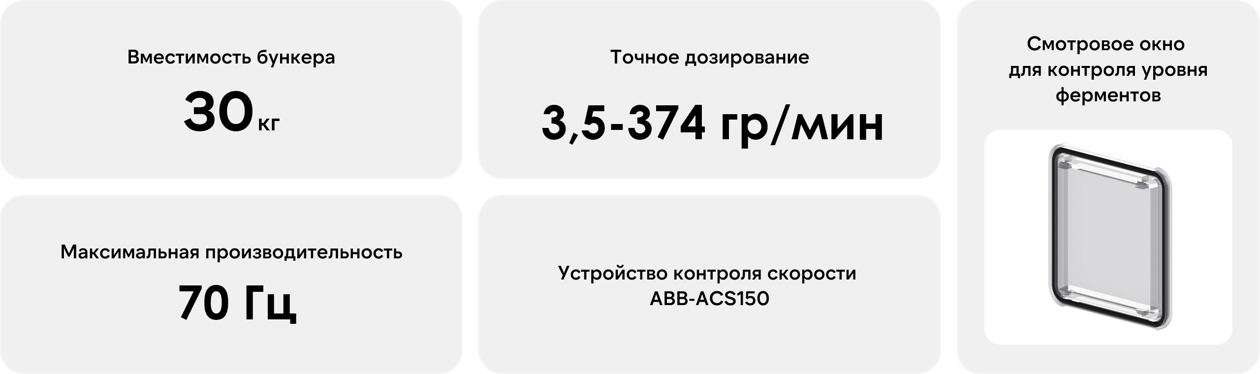 ED110 Дозатор для ферментов муки на производстве