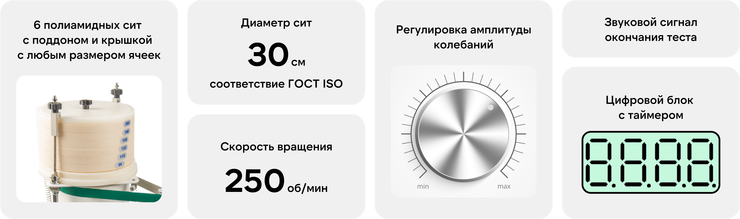 S-200 Лабораторный рассев для муки