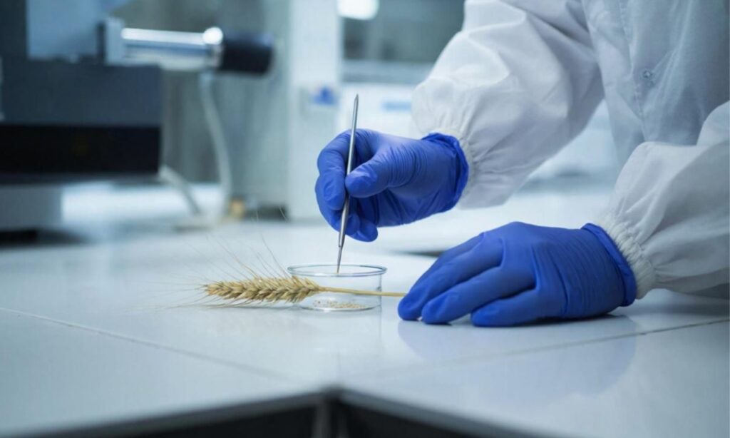 Определение белка в зерне и муке методом Кьельдаля