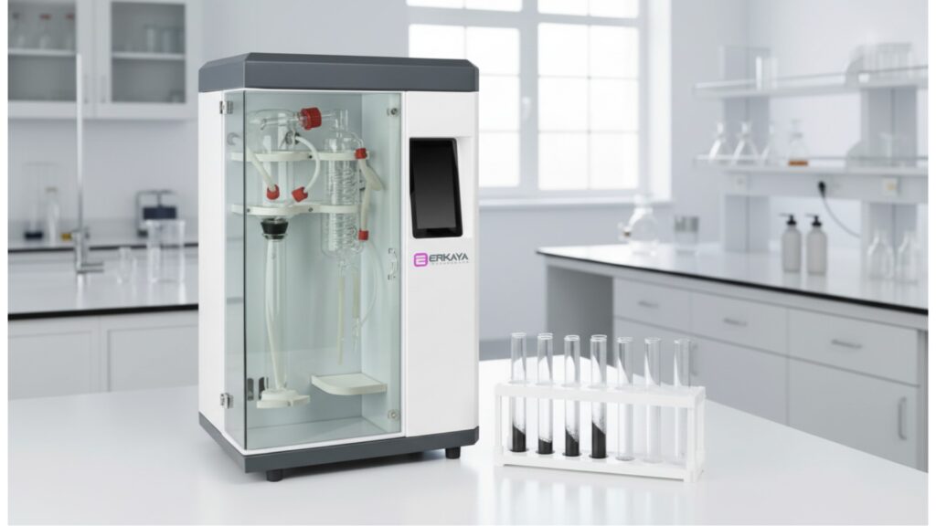 Решение проблемы черной пены при озолении масличных культур на аппарате Кьельдаля